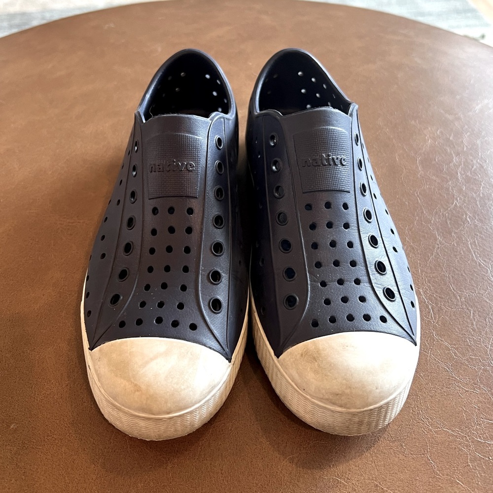 Navy blue Natives: only worn a few times